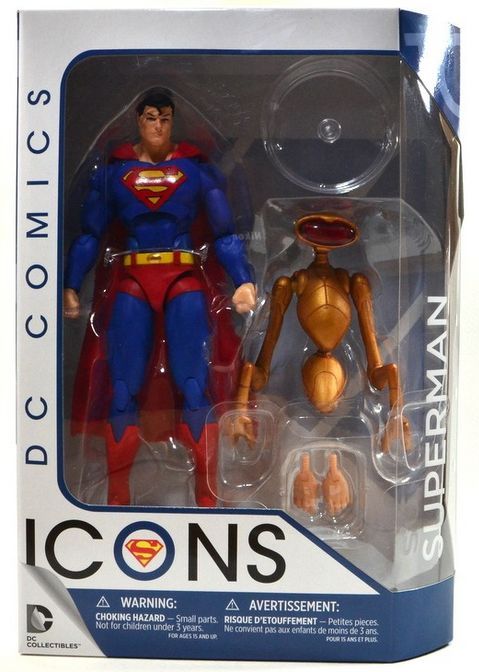 Comics Superman - Figurine en plastique - DC Comics Icons