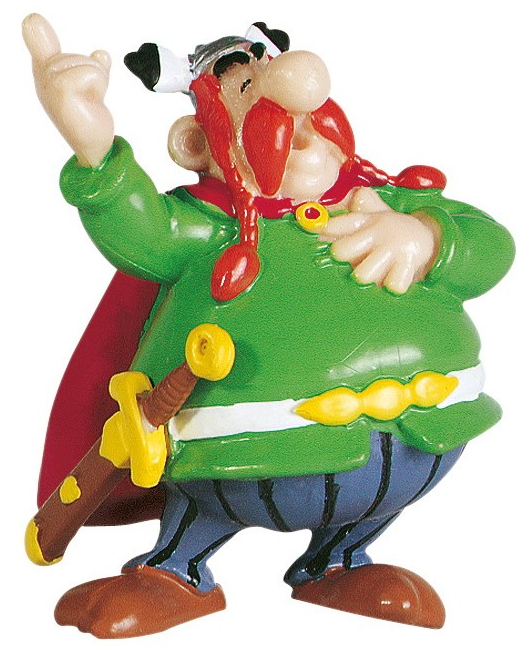 Figurine PVC Astérix -  Abraracourcix