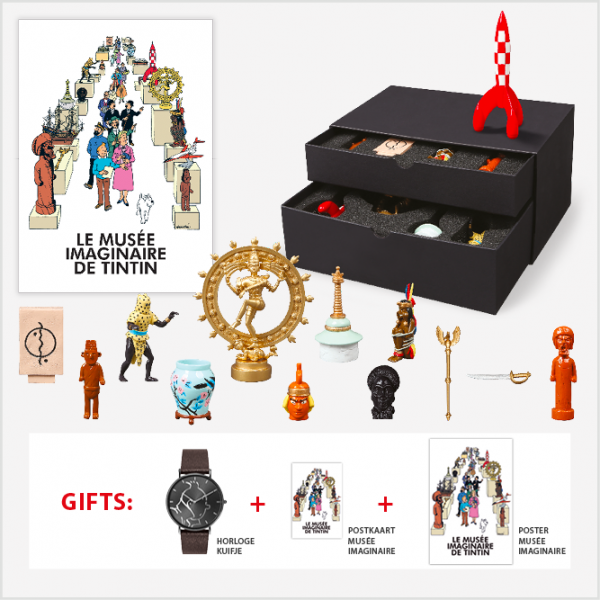 Tintin Coffret "Musée imaginaire"