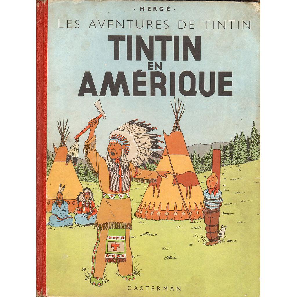 Les Aventures de Tintin - Rééd1952 coul T03 - Tintin en Amérique