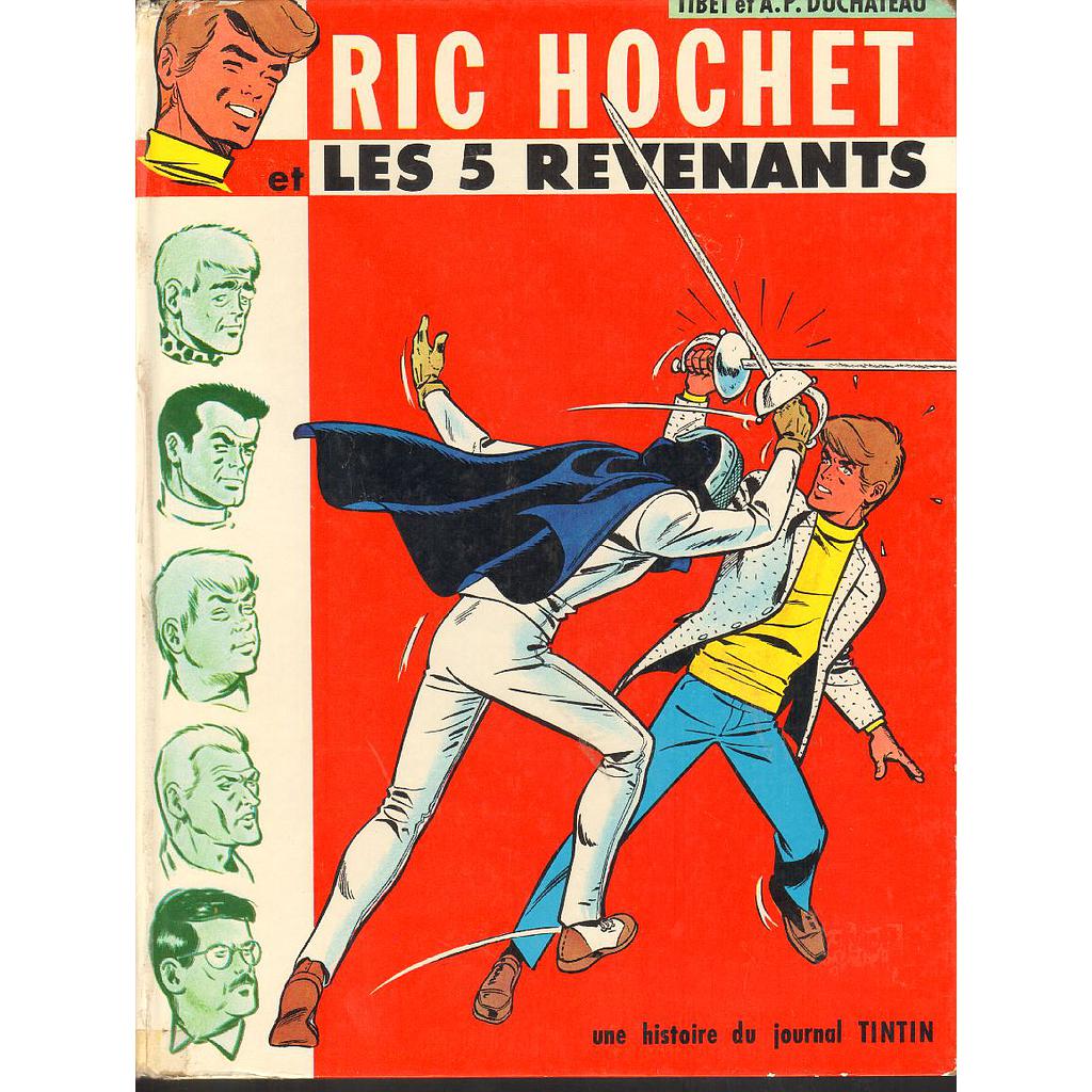 Ric Hochet - EO T10 - Les 5 revenants