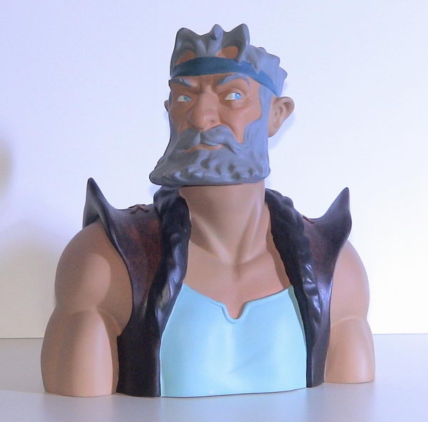 Figurine résine La quête de l'oiseau du temps - Chevalier Bragon - Buste (Casa Liliana)