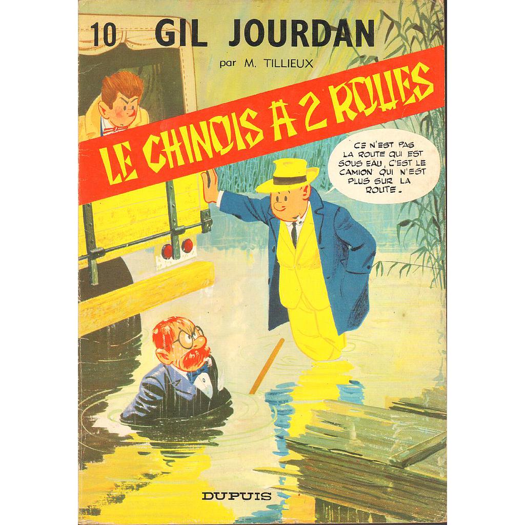 Gil Jourdan - Réédxxxx T10 - Le Chinois à deux roues