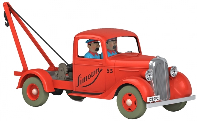 Voiture Tintin 1/24è #033 La dépanneuse Simoun / Au pays de l'or noir