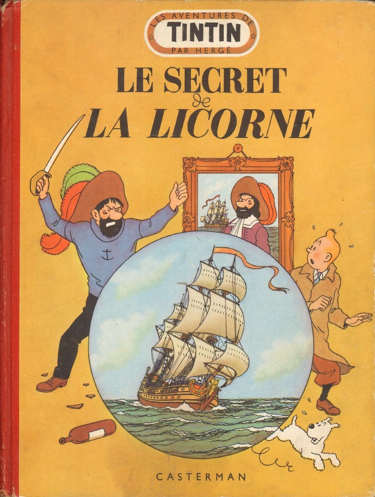 Les Aventures de Tintin - Rééd1958 T11 - Le secret de La Licorne