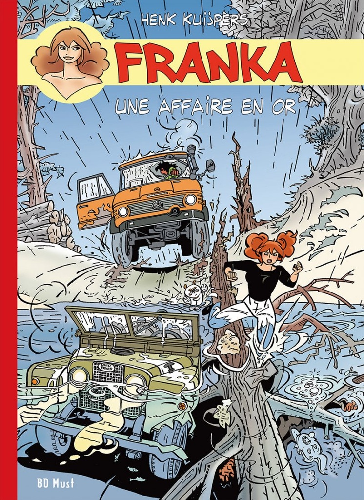 Franka – T25 - Une affaire en or (dos rouge)