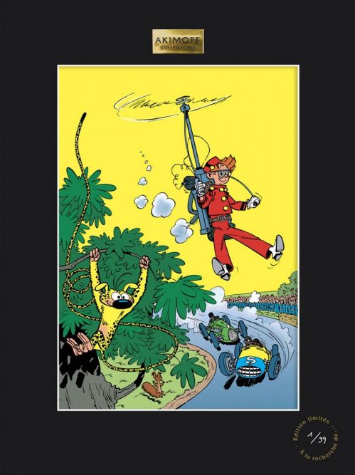 Sérigraphie Spirou & Fantasio par Franquin /04 - Spirou et les héritiers