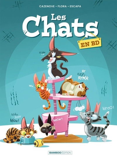 Les Chats en BD - T01
