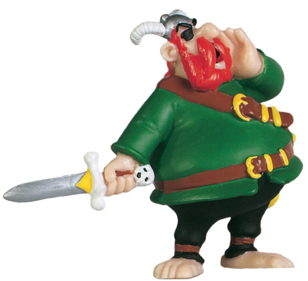 Figurine PVC Astérix - Le capitaine des pirates