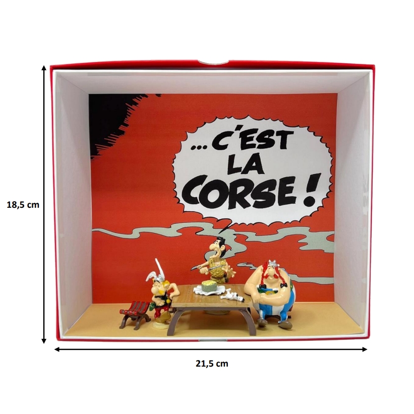 Figurine métal Astérix - C'est la Corse ! (Pixi)