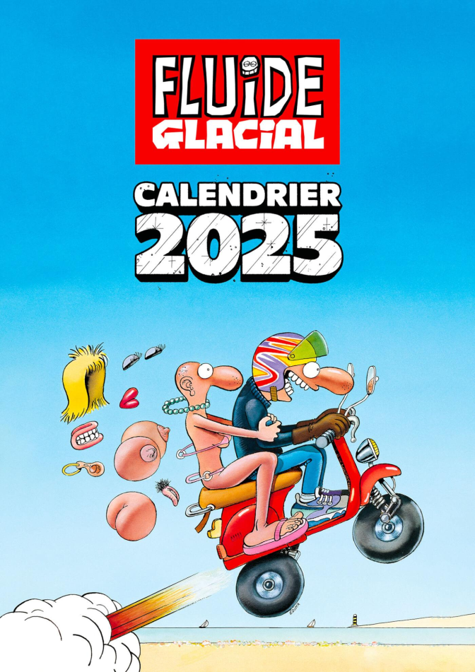 Calendrier 2025 Fluide Glacial