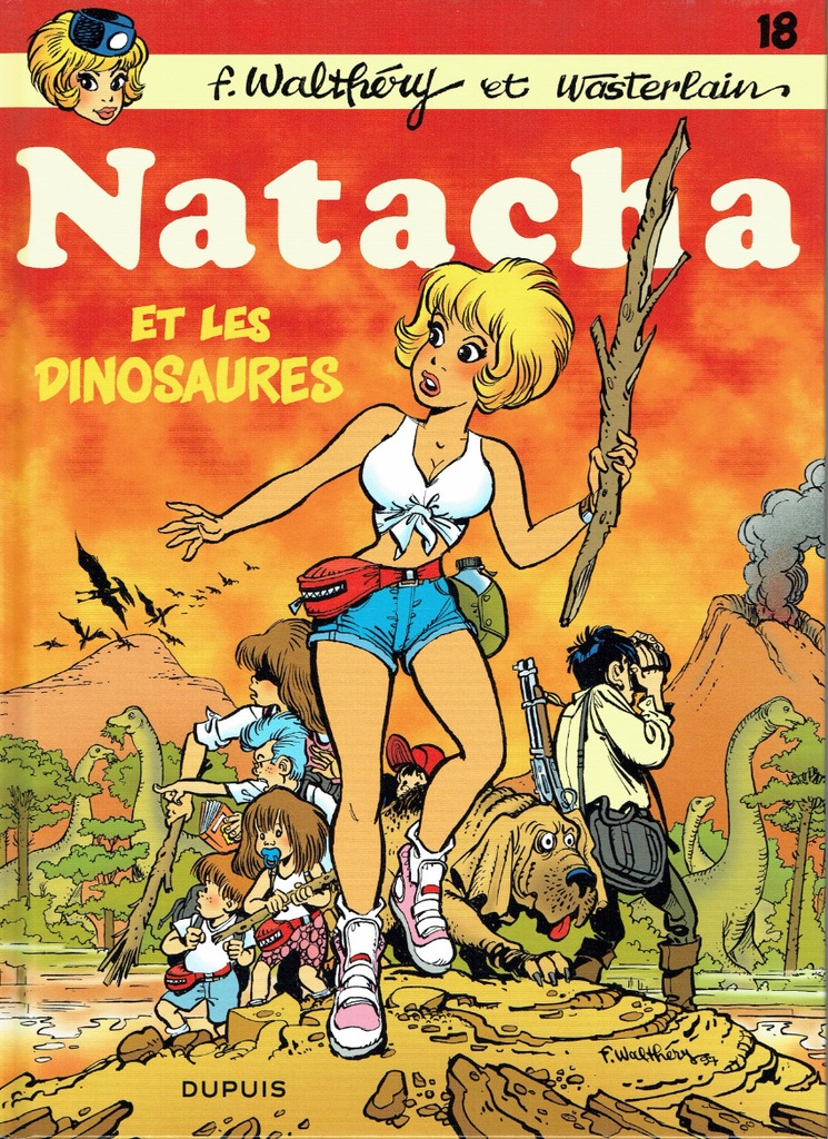 Collection des "50" Supplément Natacha - T18 - Natacha et les dinosaures