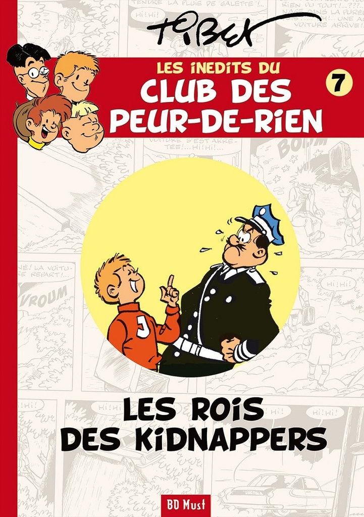 Les inédits du club des Peur-de-rien - T07 - Les rois des kidnappers