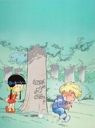 Poster Laudec - Cédric aime Chen