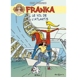 Franka T11 - Le Vol de l'Atlantis (dos blanc)