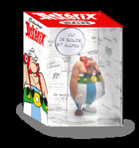 Figurine résine Astérix - Coll. Bulles - Obélix "Je boude..."
