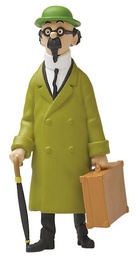 Tintin PVC - Tournesol valise 8,5cm