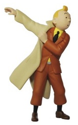 Tintin PVC - Tintin met son trench