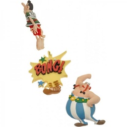 Magnet Astérix - Obélix bagarre (Mini)