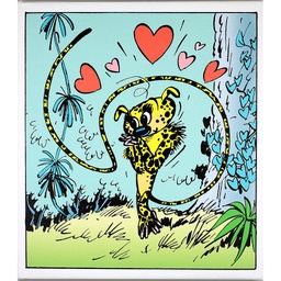 Toile Marsupilami - Marsupilamie amoureuse