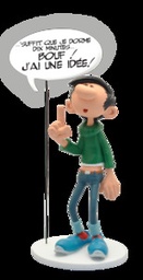 Figurine résine Gaston - Coll. Bulles - "Suffit que je dorme"