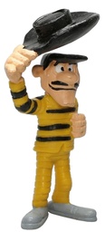 Figurine PVC Lucky Luke - William Dalton saluant