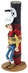 Figurine métal - Lucky Luke origine - Lucky Luke au poteau de torture (Pixi)