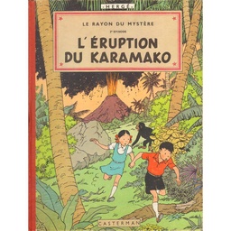 Jo, Zette et Jocko - T04reed.1960B27 - L'éruption du Karamako