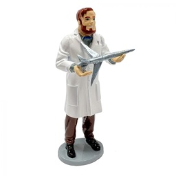 Figurine métal Blake & Mortimer Origine - L'espadon (Pixi)