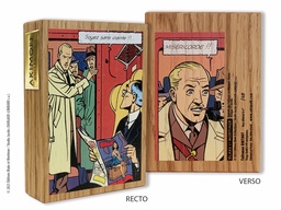 Talisman en chêne - Blake & Mortimer - T06 La marque jaune - Dans le train