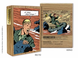 Bloc en chêne - Blake & Mortimer – L’énigme de l’Atlantide – Blake-Mortimer