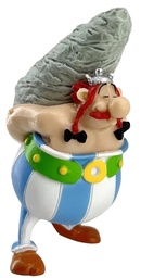 Figurine PVC Astérix - Obélix porte un menhir