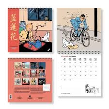 Calendrier Tintin 2025