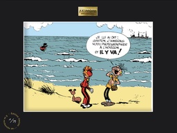 Sérigraphie Gaston Lagaffe /16 - Horizon