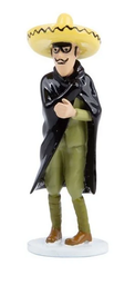 Tintin figurine métal - Carte de voeux 1972 - Caporal Diaz
