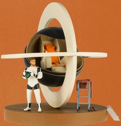 Figurine résine Blake & Mortimer - Le chronoscaphe - Mortimer en combinaison blanche (LMZ)