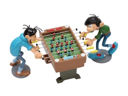 Figurine métal Gaston - Gaston et le babyfoot (Pixi)