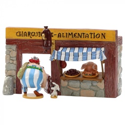 Figurine métal Astérix - Boutique Astérix - La charcuterie (Pixi)