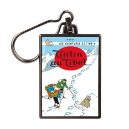 Tintin Porte-clé métal - Couverture T20 Au Tibet