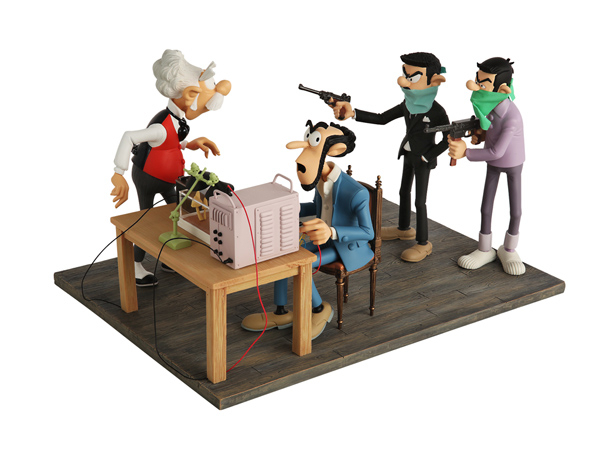 Figurine résine Spirou & Fantasio L’enlèvement