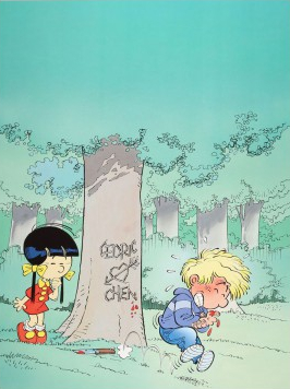 Poster Laudec - Cédric aime Chen