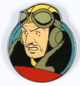 Pin Blake & Mortimer - Olrik pilote