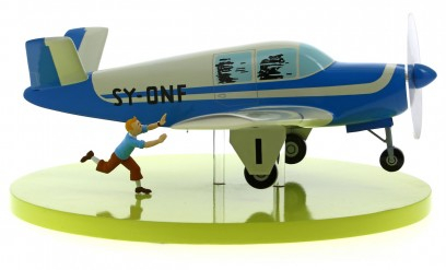 Tintin Avion Beechcraft Bonanza A35 1500ex N&S