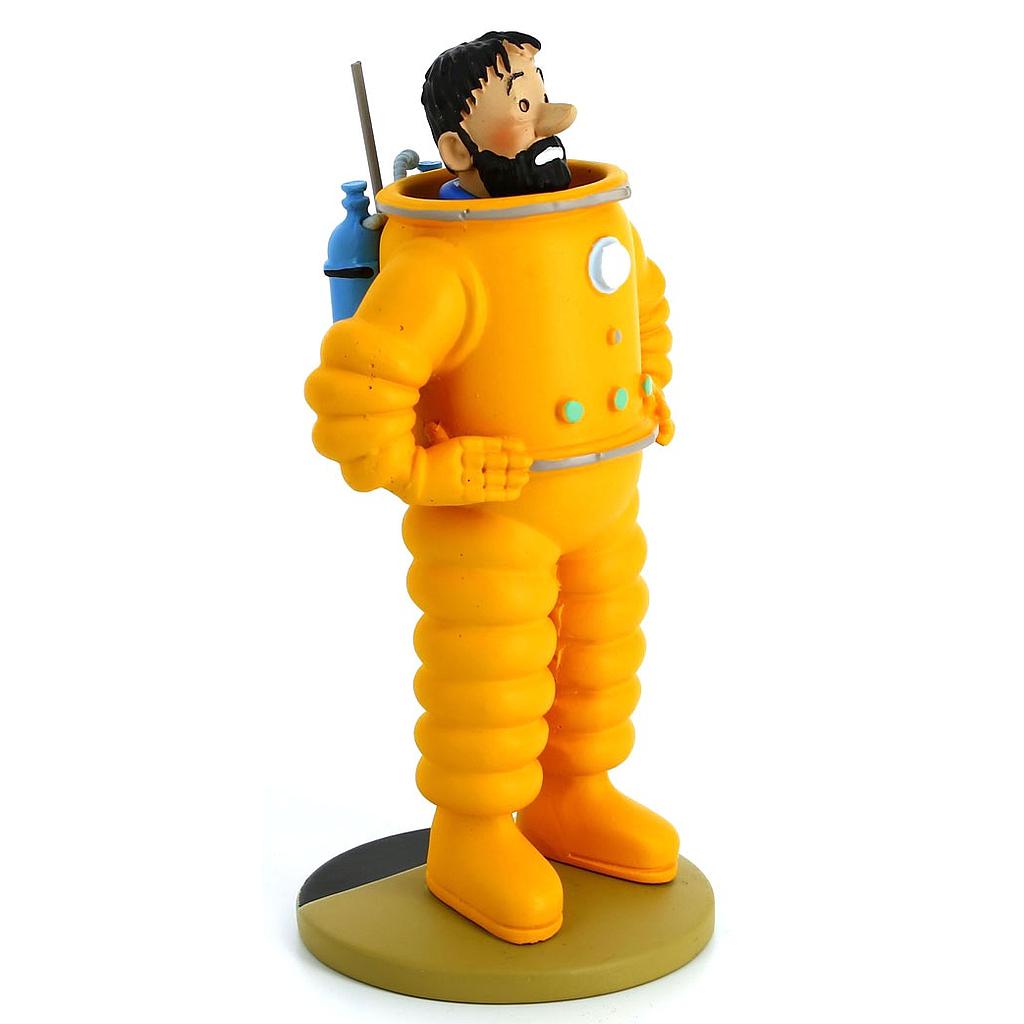 Tintin Figurine résine #101 - Haddock en scaphandre lunaire
