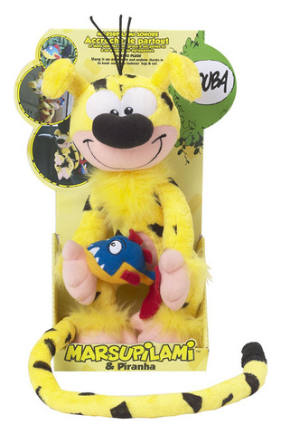 Peluche Marsupilami & piranha