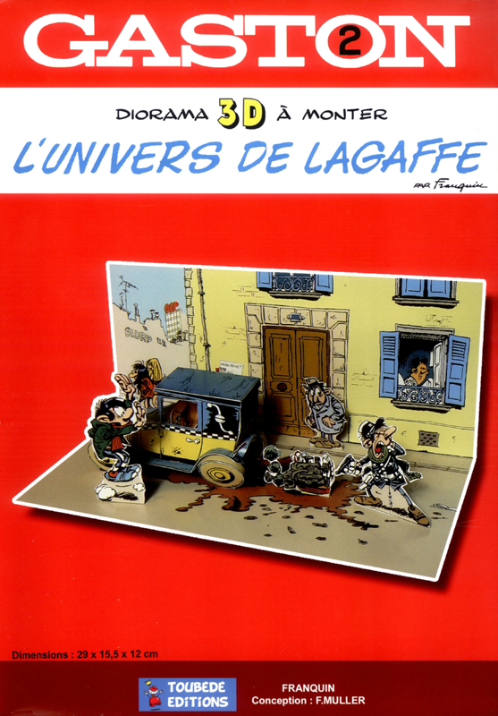 Diorama Gaston 2 - Scène de rue