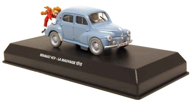 Voiture Spirou & Fantasio 1/43 #03 Renault 4CV - T08 La mauvaise tête