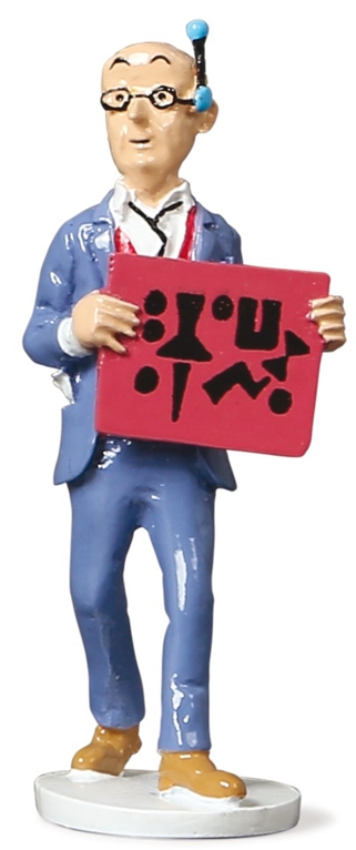 Tintin figurine métal - Carte de voeux 1972 - Mik Ezdanitoff