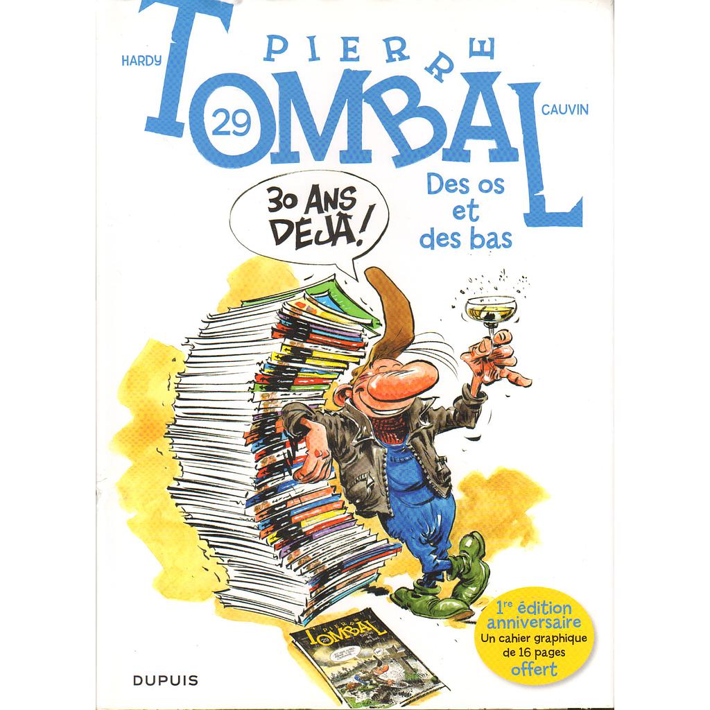Pierre Tombal - EO T29 - Des os et des bas