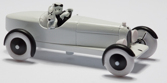 Voiture Tintin 1/43è #070 – L'Amilcar CGS "Tintin au pays des Soviets" (1930)
